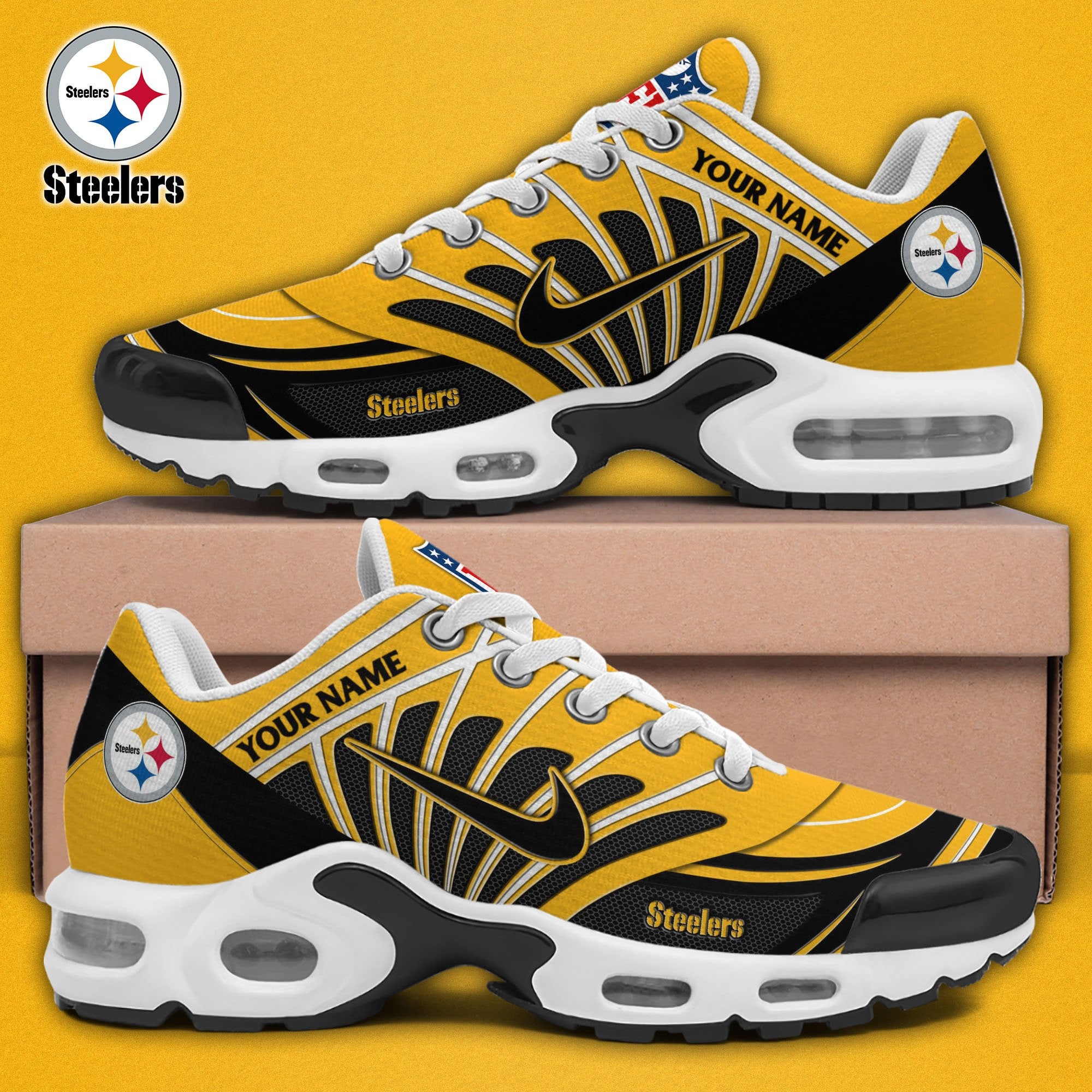 Pittsburgh Steelers Shoes 2026 Versions Custom Your Name 921