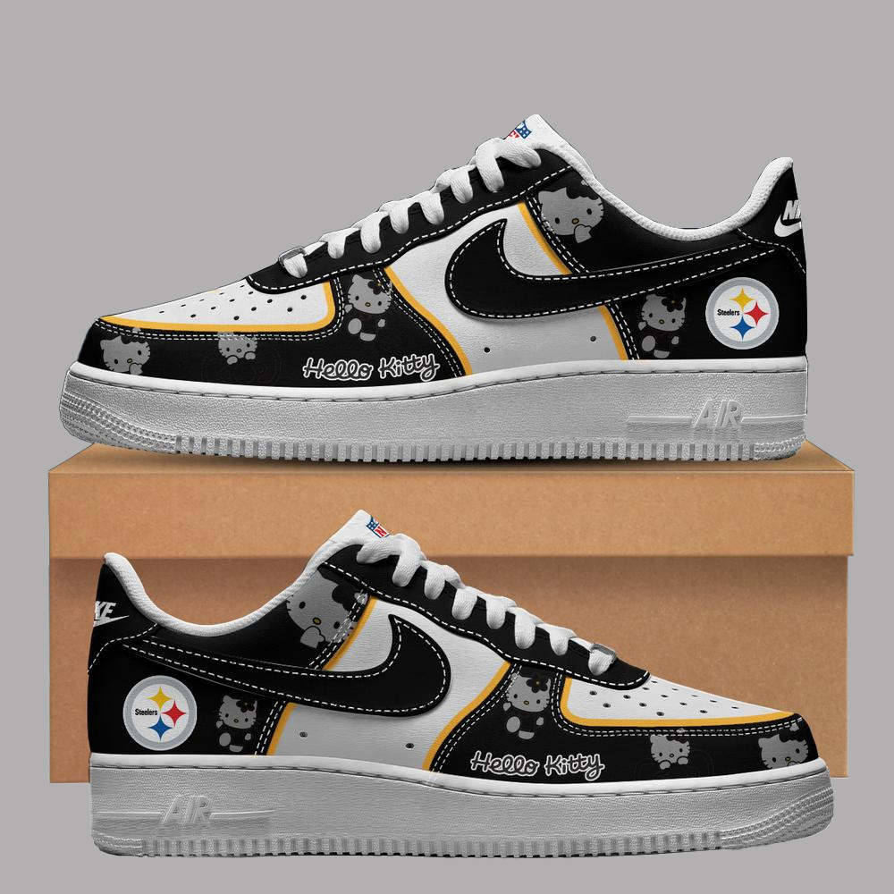 Pittsburgh Steelers x Hello Kitty Air Force 1 Shoes Sneakers