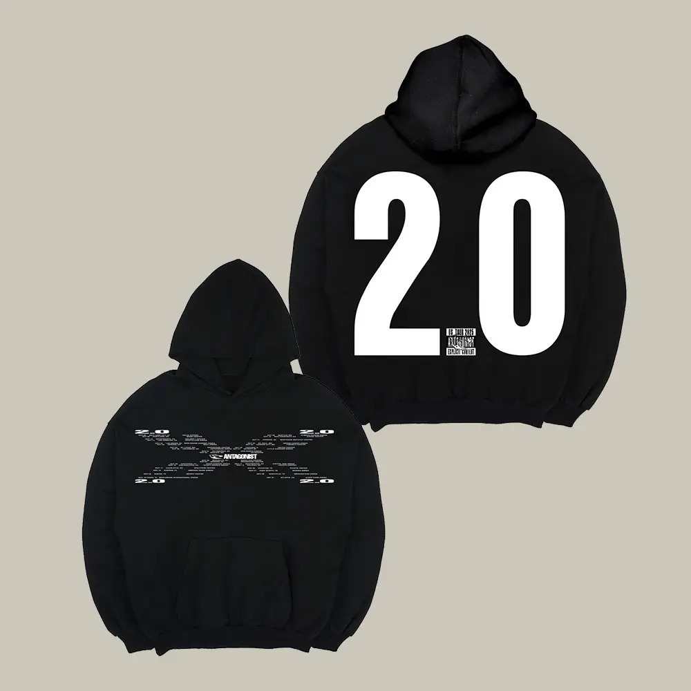 Playboi Carti Antagonist Tour 2.0 X Hoodie Music Concert Apparel Playboi Carti Fan Gift