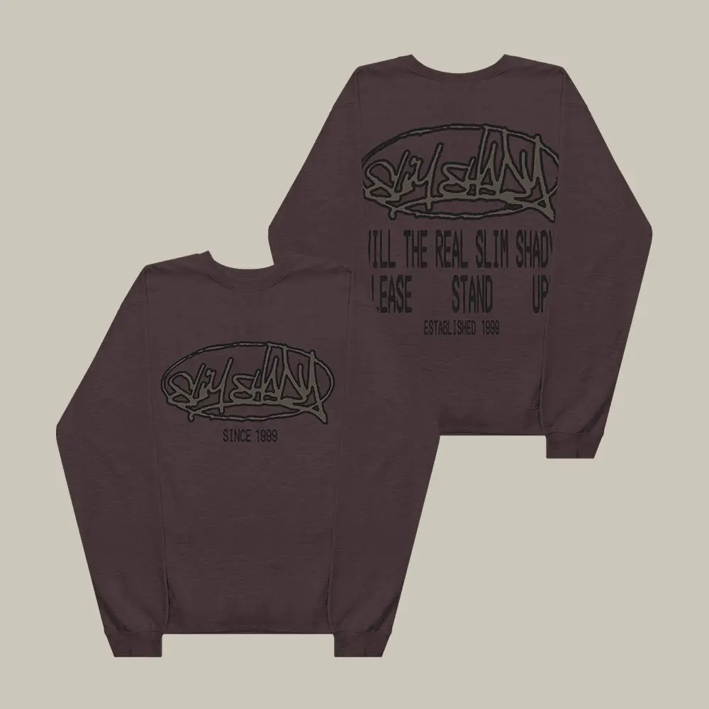 Plz Stand Eminem Sweatshirt Will The Real Slim Shady Eminem Apparel Good Gift For Music Fan