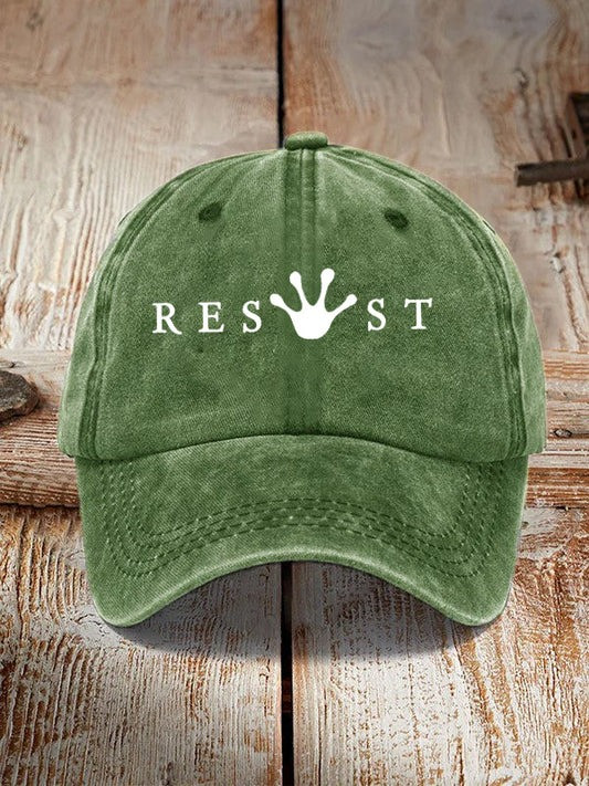 Portland Frog Resist Hat No Kings Protest Baseball Cap FDT Merch Anti Trump Gifts