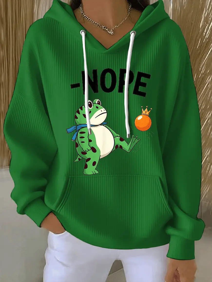 Portland Frog Resist Hoodie Nope Anti Fascism Merch Presents For American Portland Frog Resist Hoodie Nope Anti Fascism Merch Presents For American - Image 1