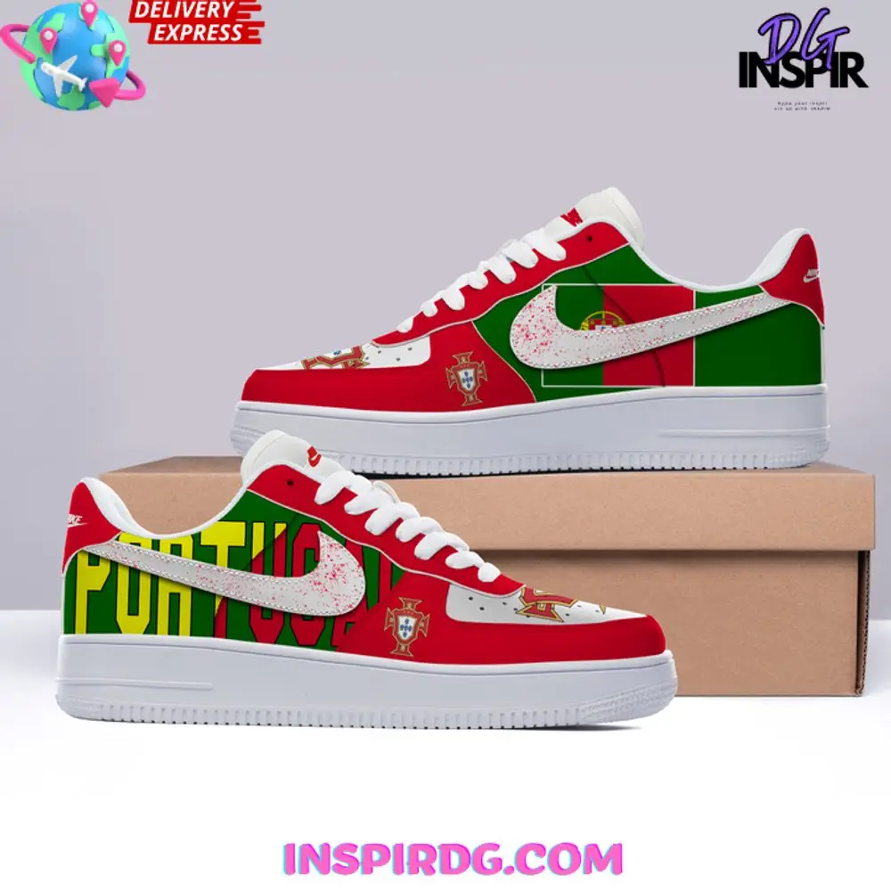 Portugal Euro 2024 Limited Edition Air Force 1 Sneaker
