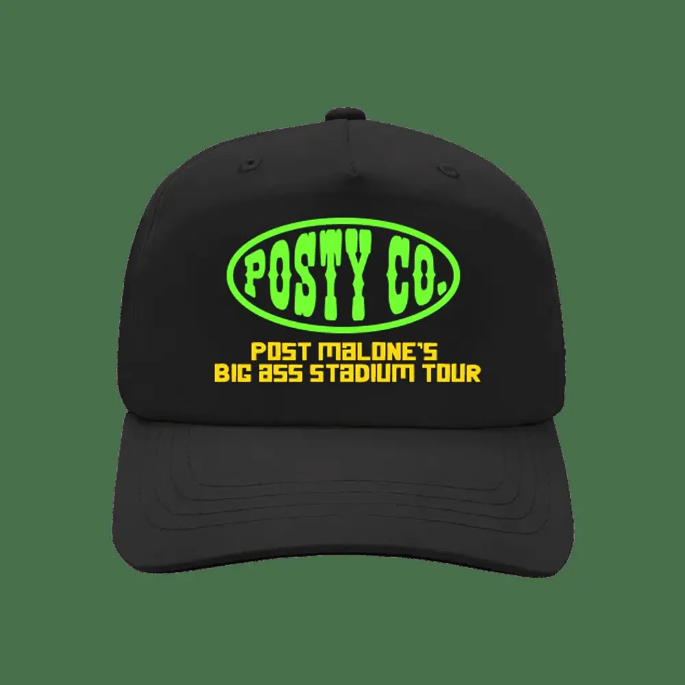 Post Malone Big Ass Stadium Tour Merch Hat Post Malone Tour Merch 2025 Top Father's Day Gifts