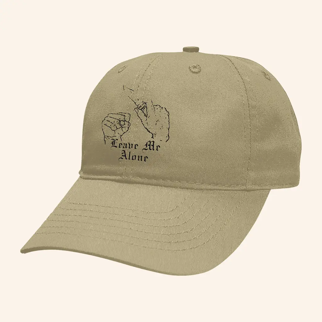 Pouya Merch Embroidered Alone Dad Hat Christmas Gifts For Rapper Fans - WearandDecor