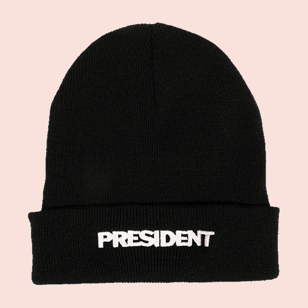 President Band Merch Logo Beanie President Band Tour Merch Fan Gear Merchandise Fan Gifts