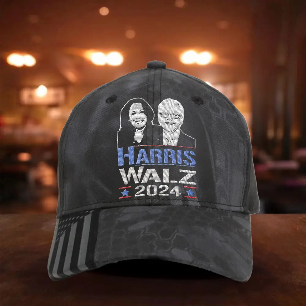 President Harris Walz 2024 Hat Vote For Harris Walz Political Campaign Hat Gifts For Men