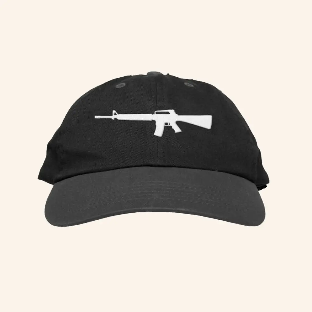 Prestige Merch Supply Weapons M16 2-17 Embroidered Hat Gifts For Dad -WearandDecor