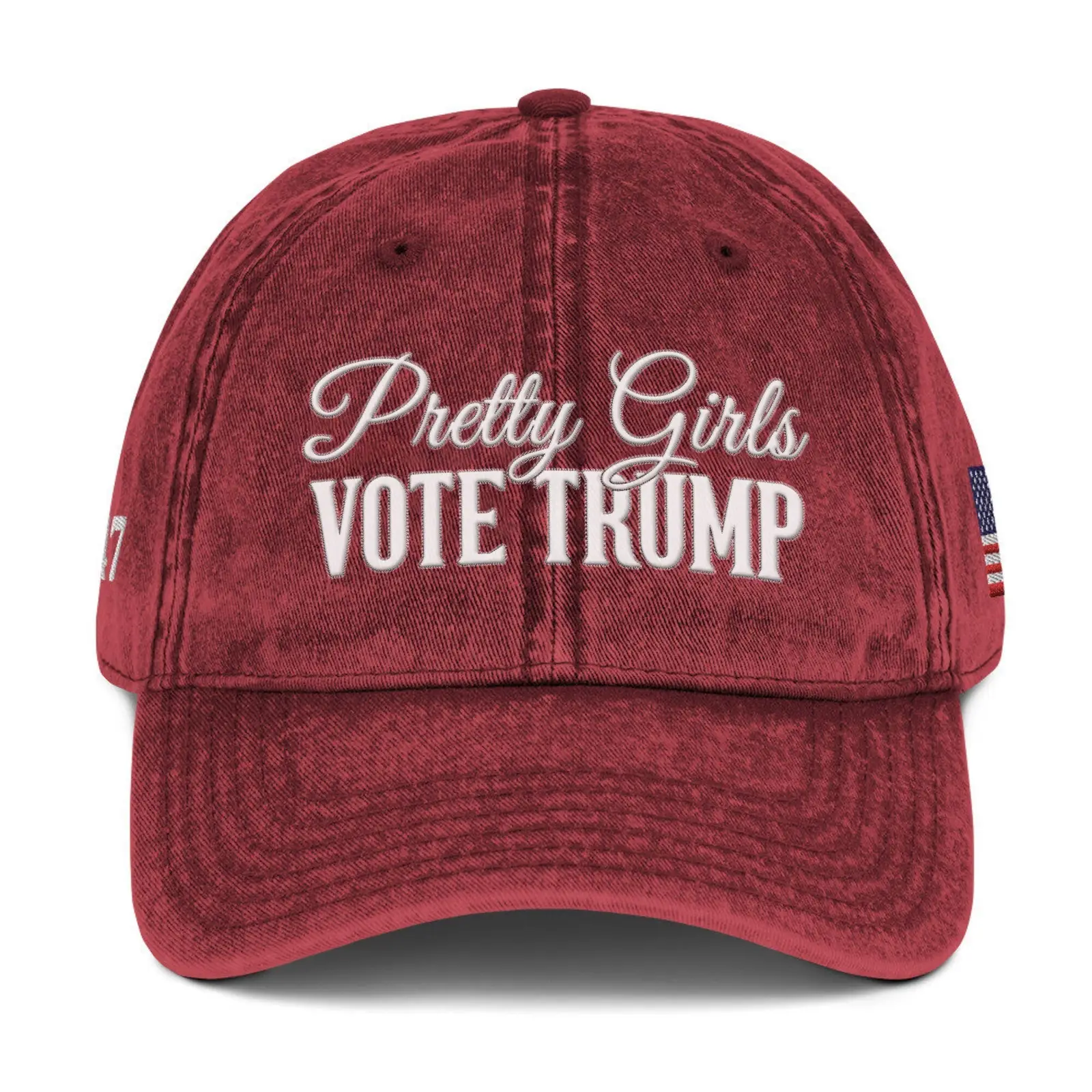 Pretty Girls Vote Trump 45 47 Embroidered Hat President Trump Won Hat Gifts For Daughter
