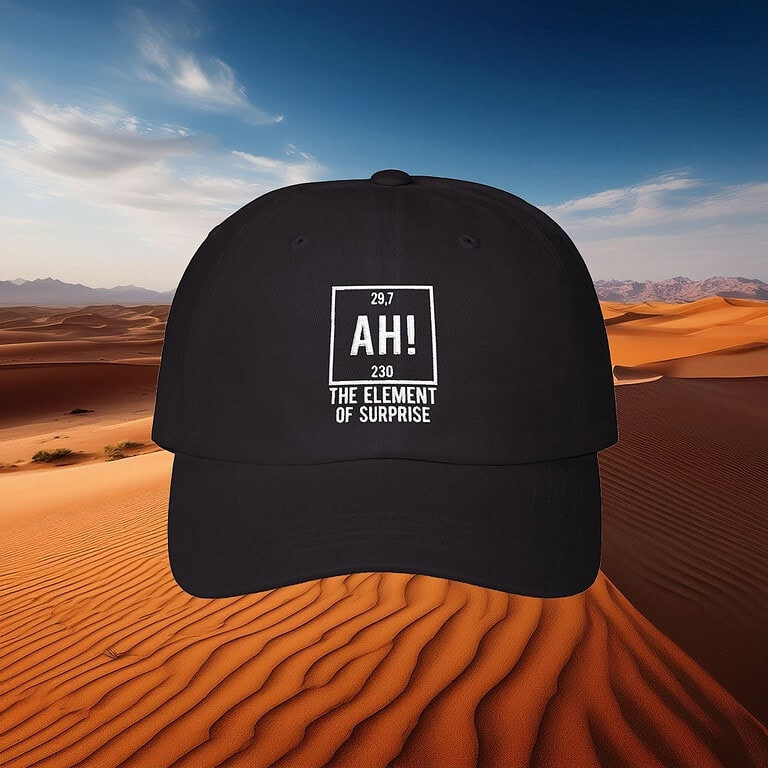 Project Hail Mary AH Hat The Element Of Surprise Baseball Cap Project Hail Mary Merch Fan Gifts