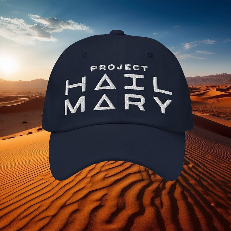 Project Hail Mary Amaze Hat Rocky Sci-Fi Cap Project Hail Mary Movie Merch Gift Items