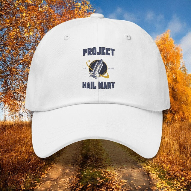 Project Hail Mary Est 2021 Hat Space Mission Baseball Cap Project Hail Mary Merch Fan Gifts