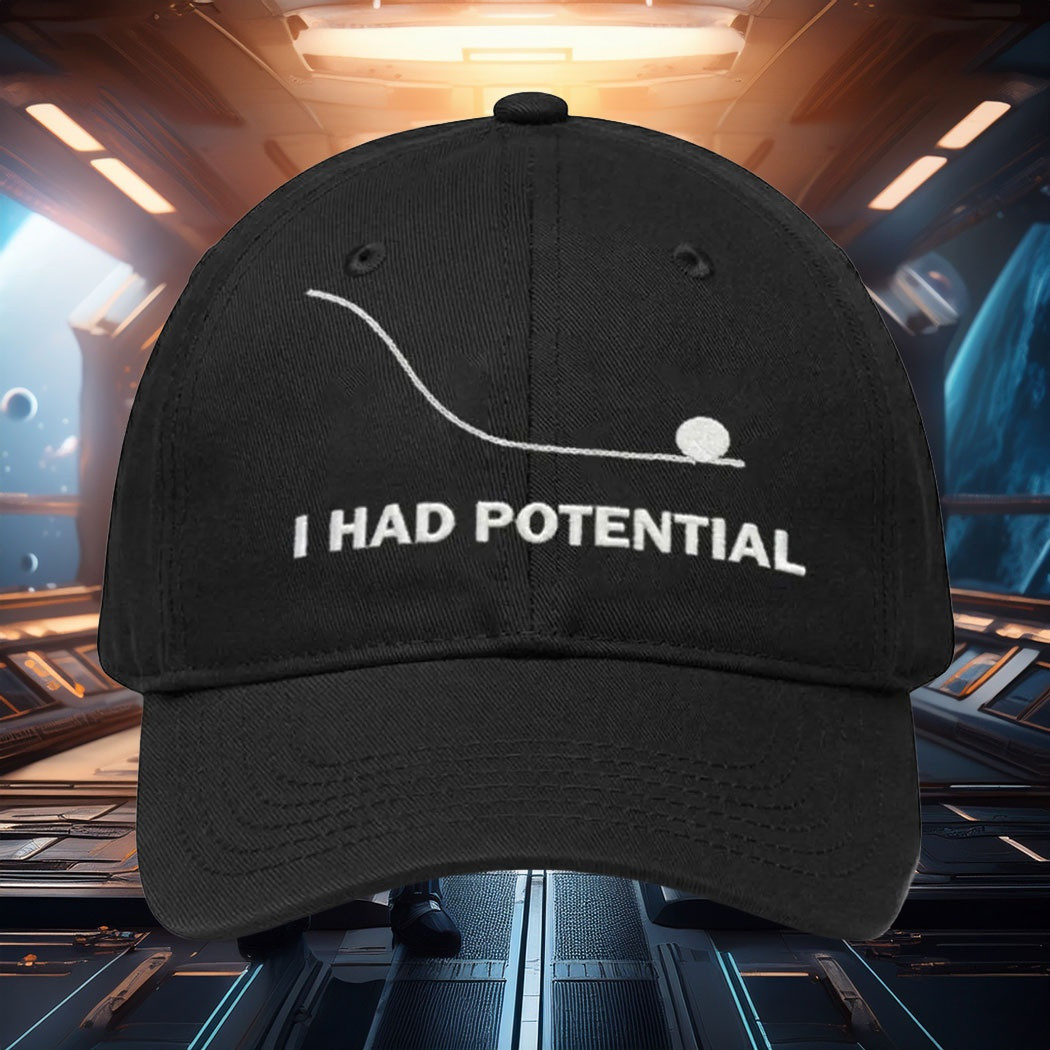 Project Hail Mary Hat Dr Grace’s I Had Potential Project Hail Mary Merchandise Ball Cap