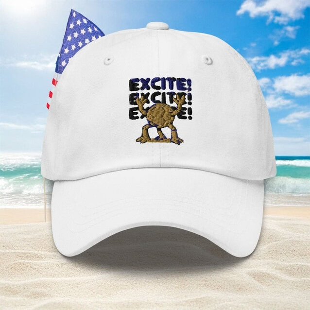 Project Hail Mary Hat Rocky Excite Baseball Cap Project Hail Mary Merch White