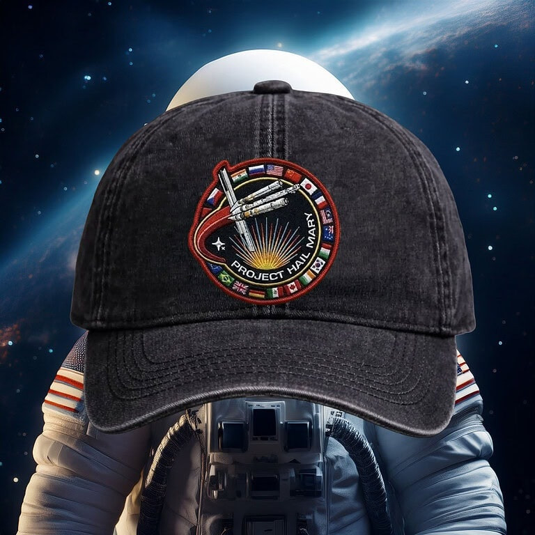 Project Hail Mary Hat Rocky Project Hail Mary Movie Merch all Cap Best Father's Day Gifts Project Hail Mary Hat Rocky Project Hail Mary Movie Merch all Cap Best Father's Day Gifts - Image 1