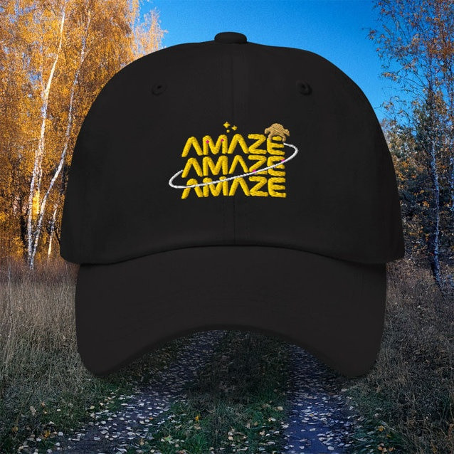Project Hail Mary Merch Amaze Amaze Amaze Rocky Hat Black Gifts For Sci Fi Lovers