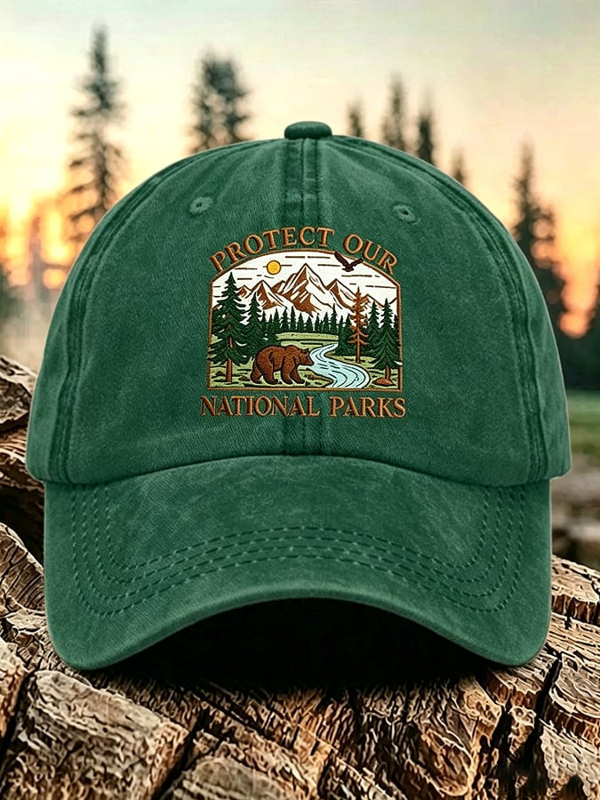 Project Our National Parks Baseball Hat Nature Ball Cap Gifts For Forest Lovers