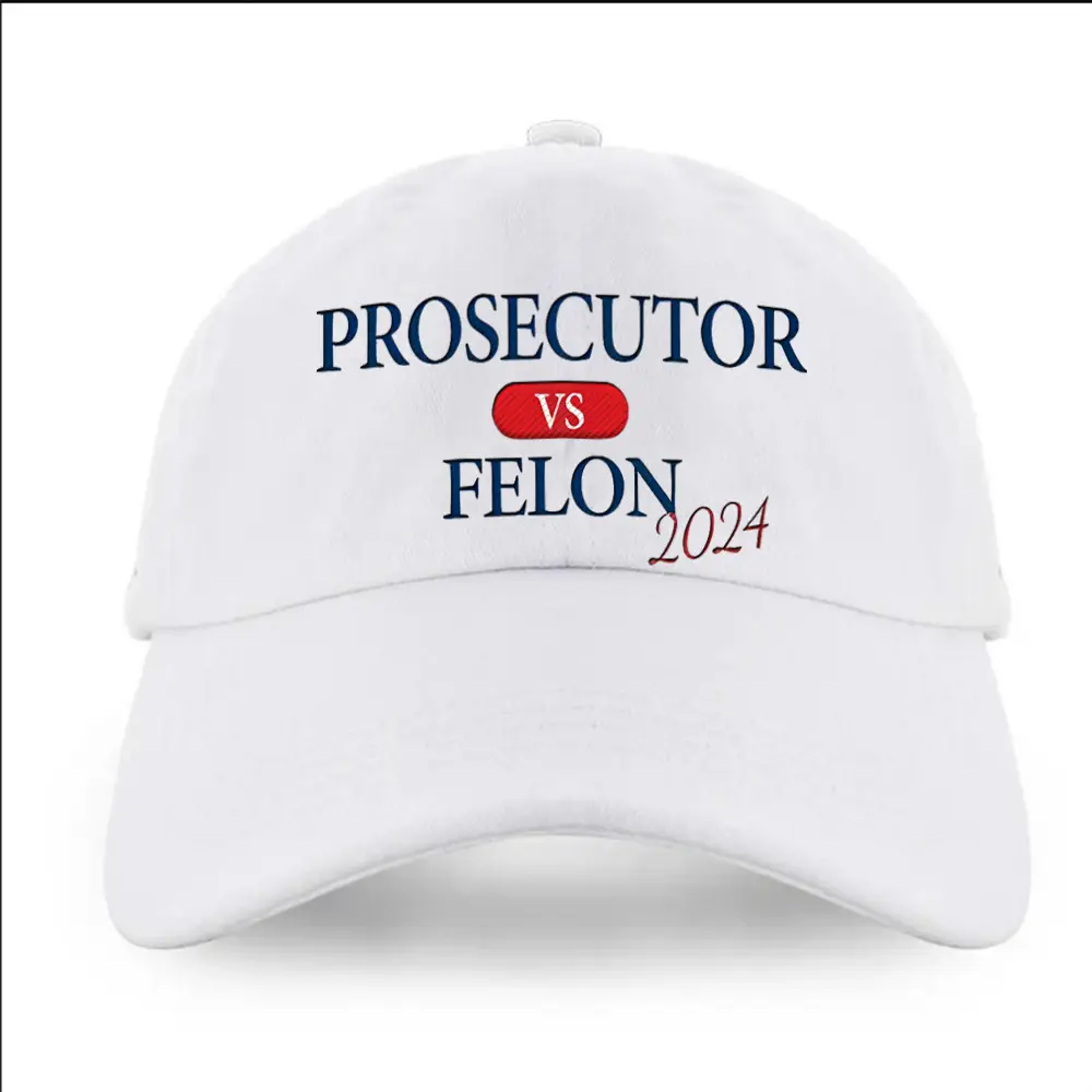 Prosecutor Vs Felon 2024 Hat Anti Trump Support Kamala Harris For Madam President Merch