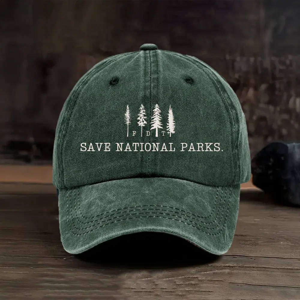 Protect Our National Parks Hat FDT Save National Parks Hat Political Cap -WearandDecor