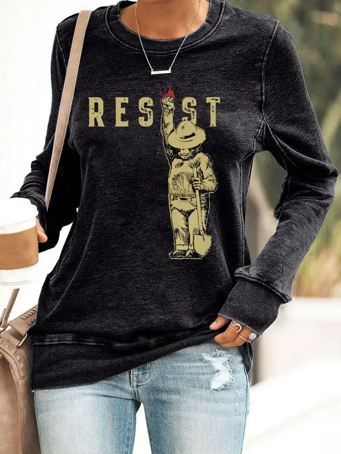 Protect Our National Parks Sweatshirt Environmental Activism Apparel Gifts For Her