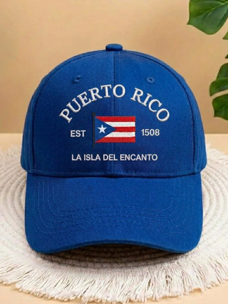 Puerto Rican Day Hat National PR Day Baseball Cap Latin Pride Gifts