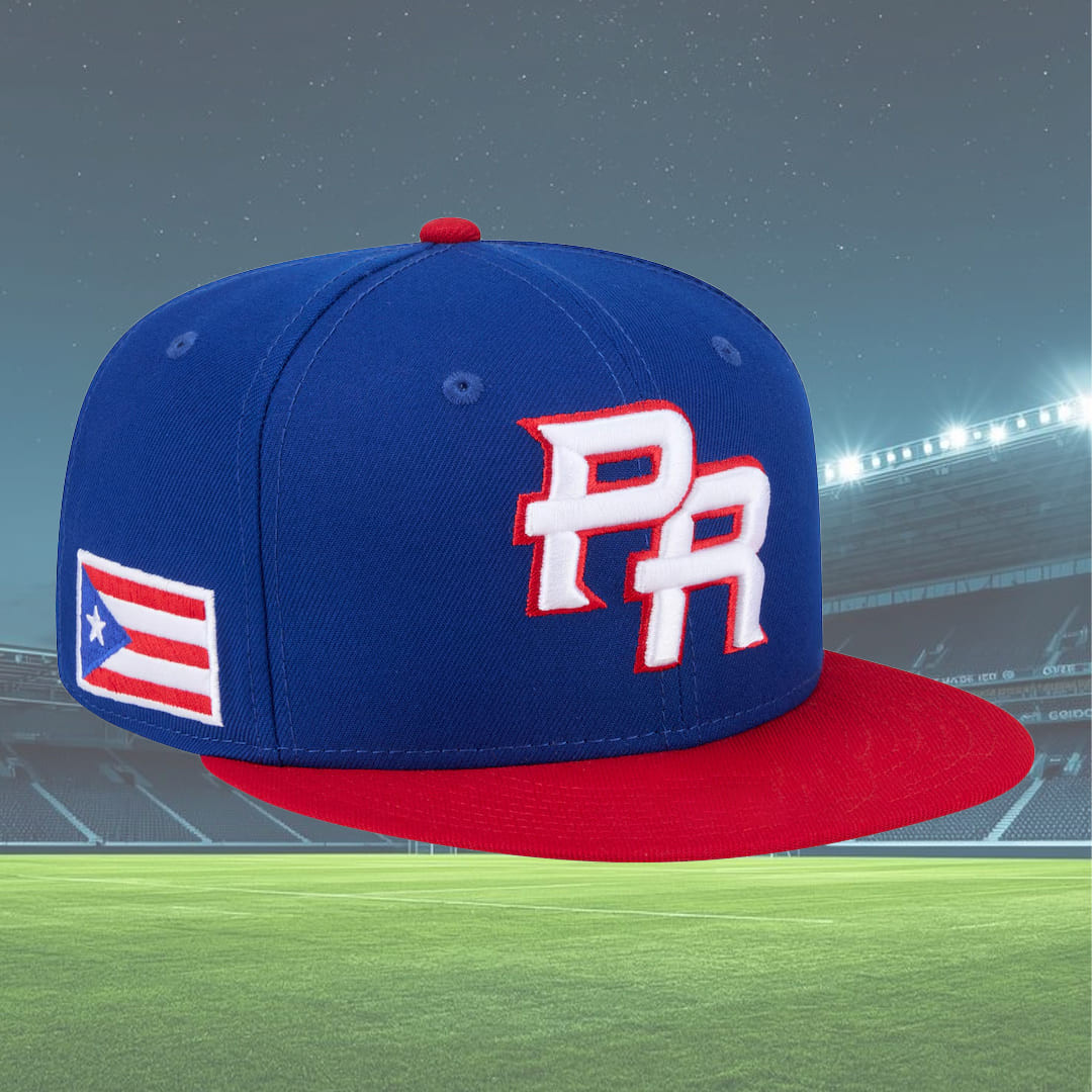 Puerto Rico Baseball 2026 World Baseball Classic Snapback Hat Embroidered Puerto Rico WBC 2026 Puerto Rico Baseball 2026 World Baseball Classic Snapback Hat Embroidered Puerto Rico WBC 2026 - Image 1