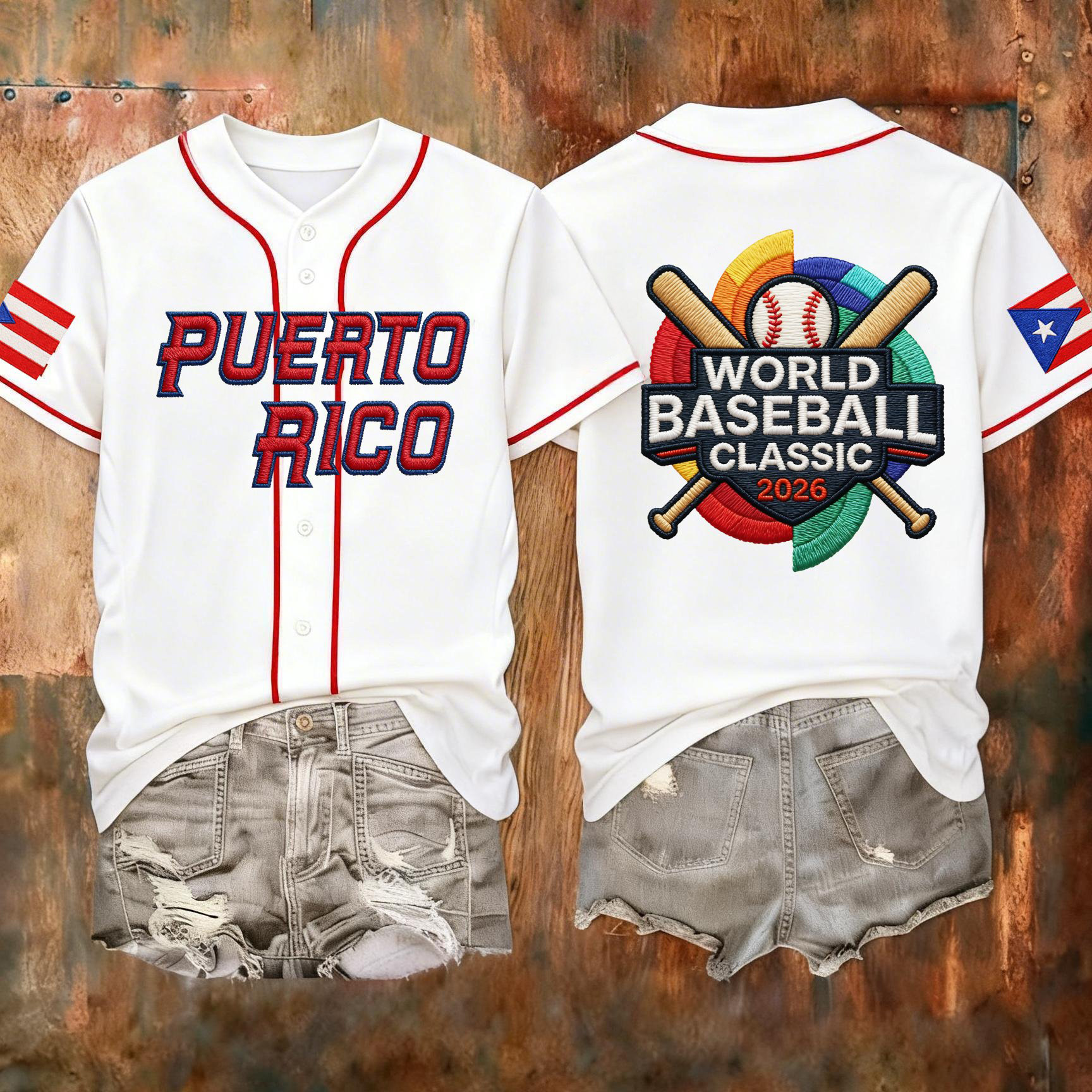 Puerto Rico Baseball Classic Jersey World Baseball Classic 2026 Shirt Fan Gift Ideas