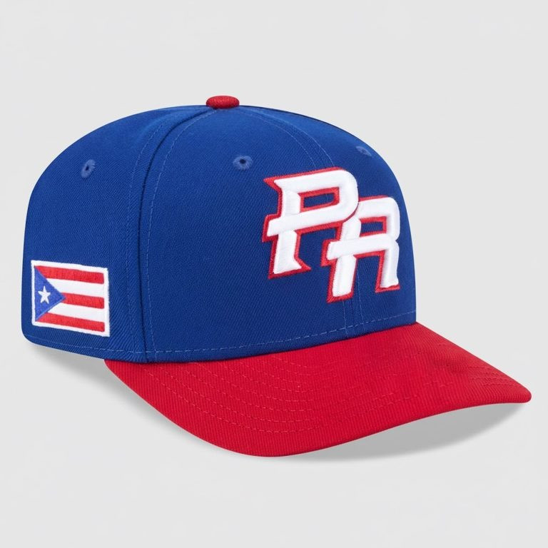 Puerto Rico Baseball Hat 2026 World Baseball Classic Cap Puerto Rican Flag Merch Gifts