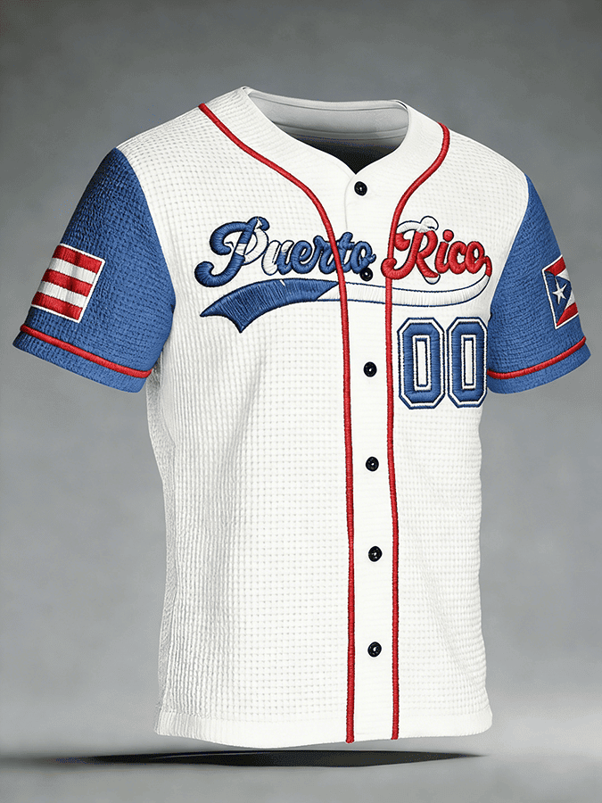 Puerto Rico Baseball Jersey Team PR World Baseball Classic 2026 Merch Gifts For Fans