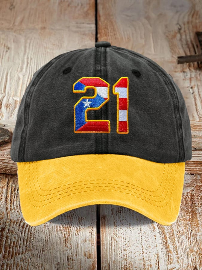Puerto Rico Baseball Merch 21 Hat World Baseball Classic 2026 Merchandise Puerto Rico
