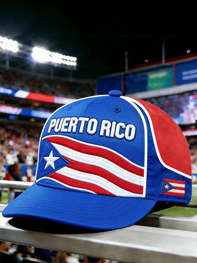 Puerto Rico World Baseball Classic Hat Print PR WBC 2026 Merch Gift for Fans