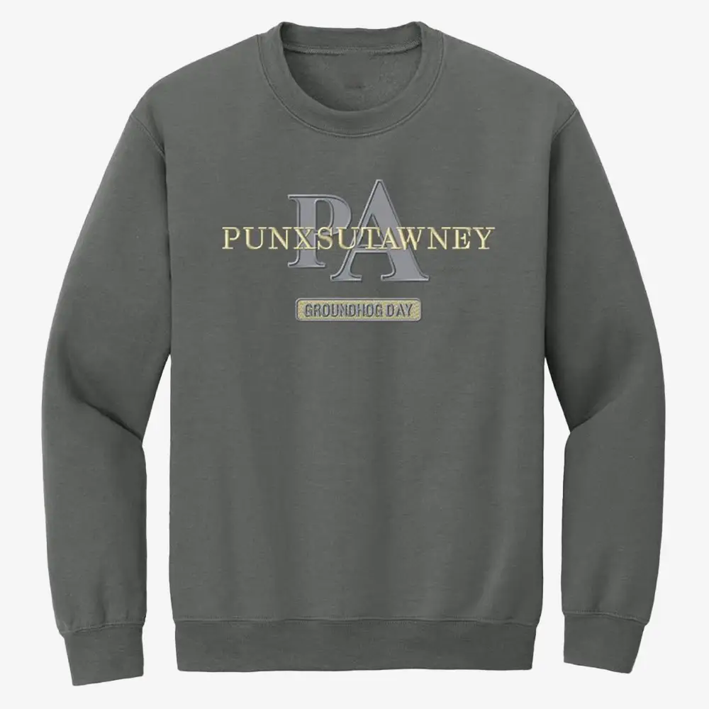 Punxsutawney Groundhog Day Sweatshirt Punxsutawney Phil Clothing Gift For Boyfriend