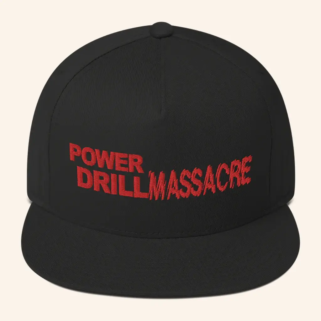 Puppet Combo Merch Power Drill Massacre Embroidered Snapback Hat Christmas Present For Dad -WearandDecor