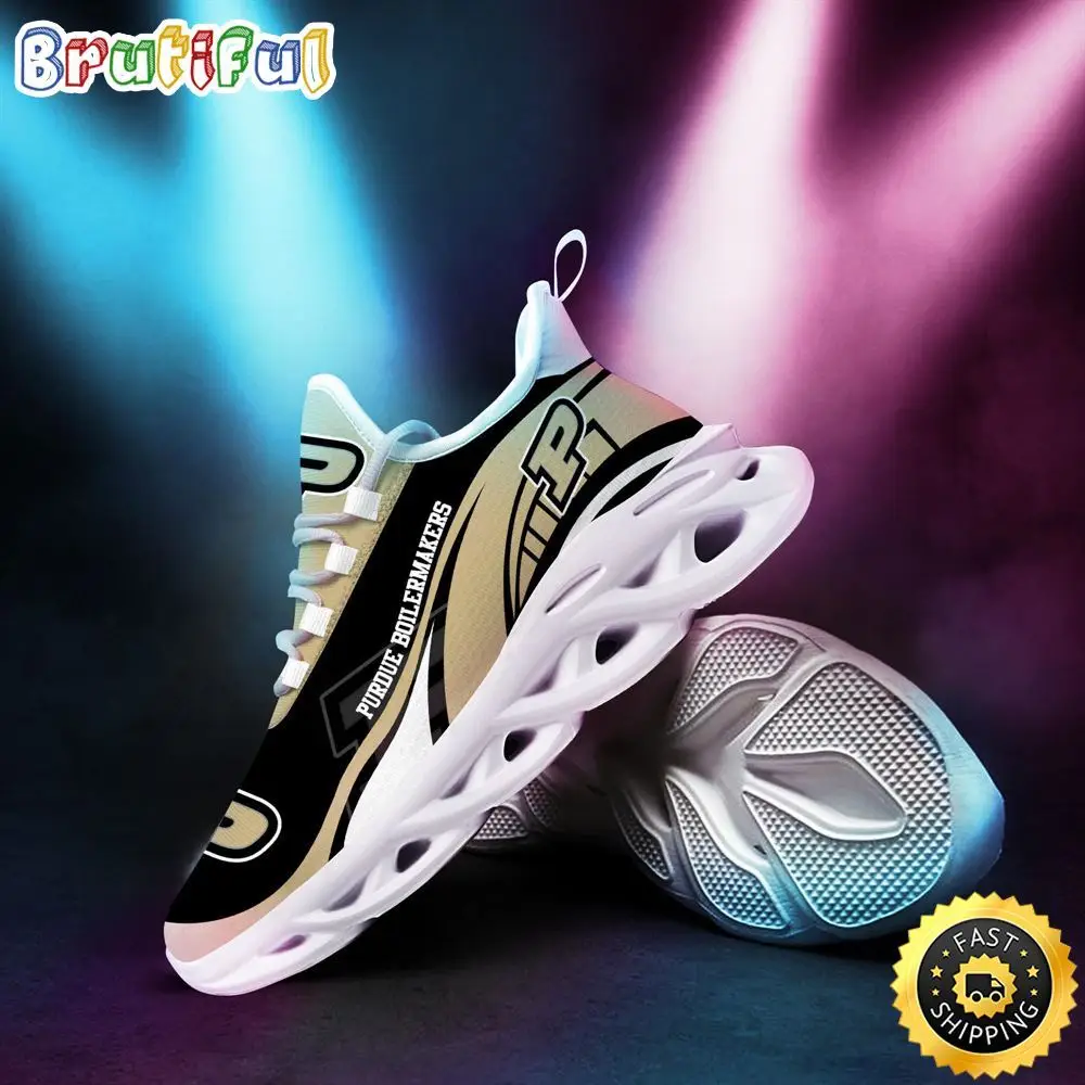 Purdue Boilermakers Sneakers Max Soul Shoes Elevate Your Every Step Purdue Boilermakers Sneakers Max Soul Shoes Elevate Your Every Step - Image 1