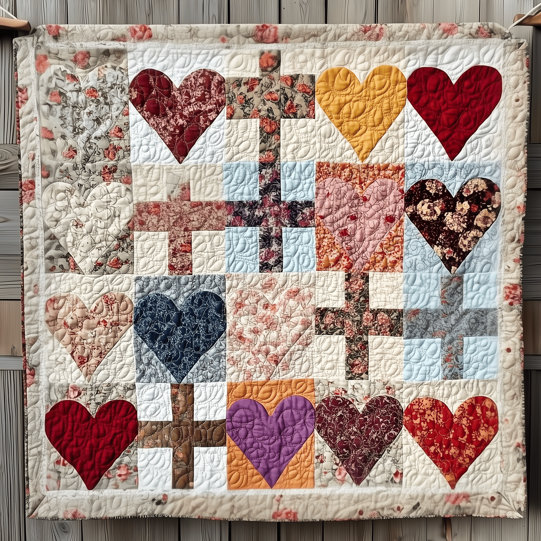 Pure Devotion Quilted Blanket Cozy Living Decor First Valentine Gift For Boyfriend