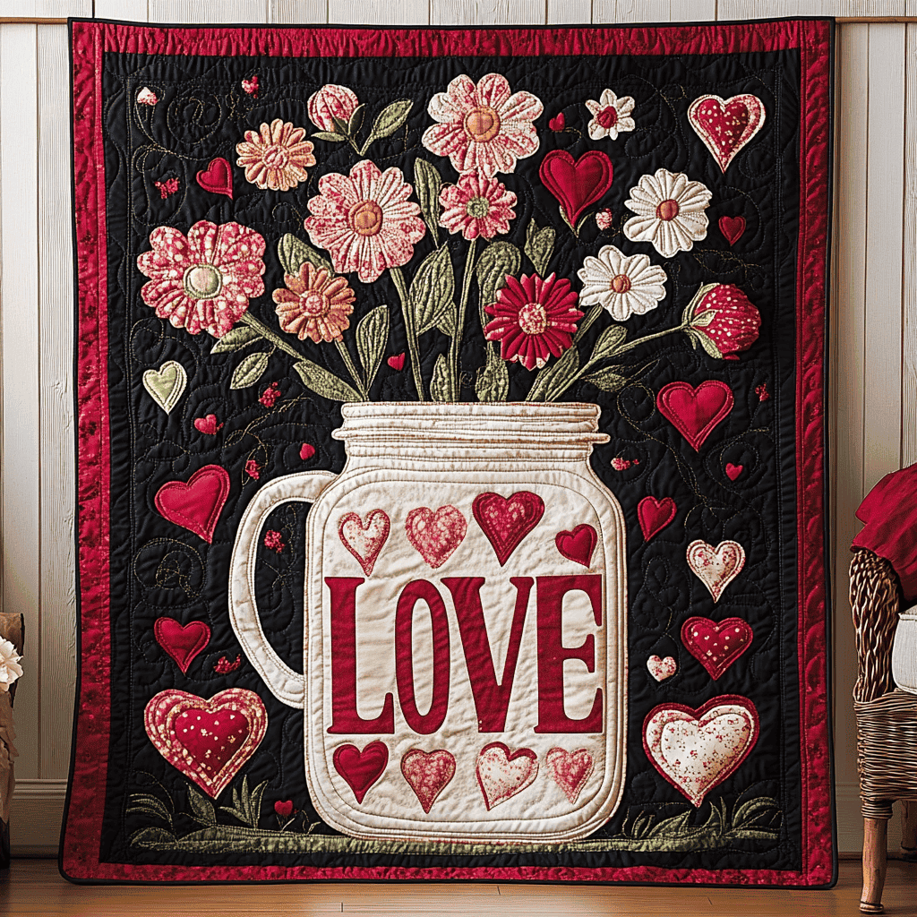 Purely Love Quilted Blanket Bedroom Decor Ideas Gift Suggestions For Valentine's Day