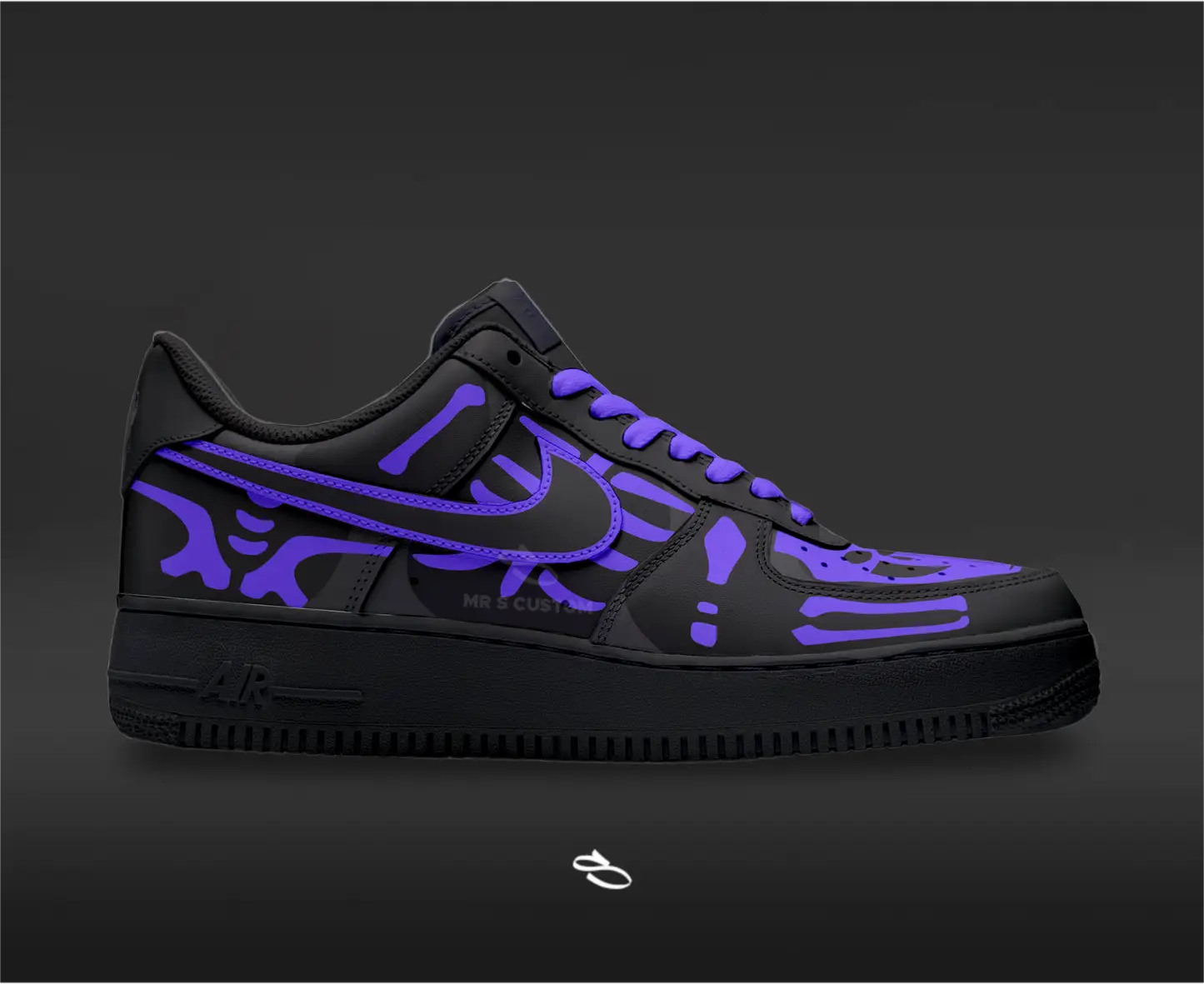 Purple Skull Trooper - Fortnite Air Force 1
