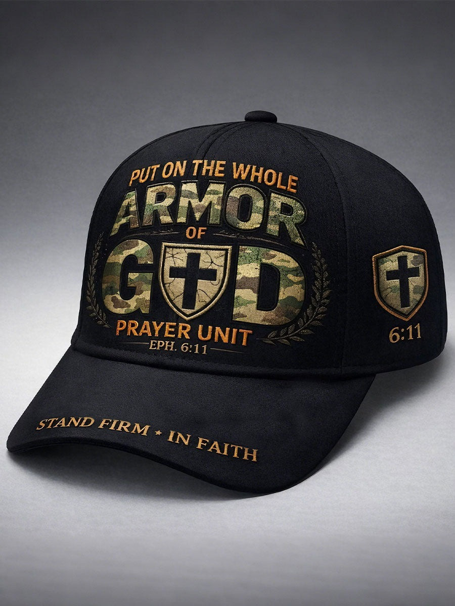 Put On The Whole Armor Of God Hat Christian Baseball Cap Faith Gift Put On The Whole Armor Of God Hat Christian Baseball Cap Faith Gift - Image 1