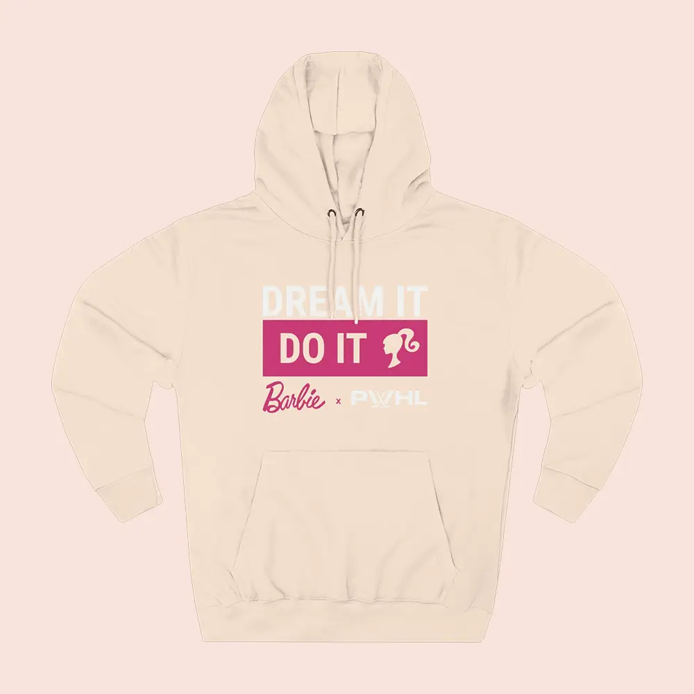PWHL Dream It Do It Hoodie PWHL Hooded Sweatshirt Gift Idea For Hockey Fan