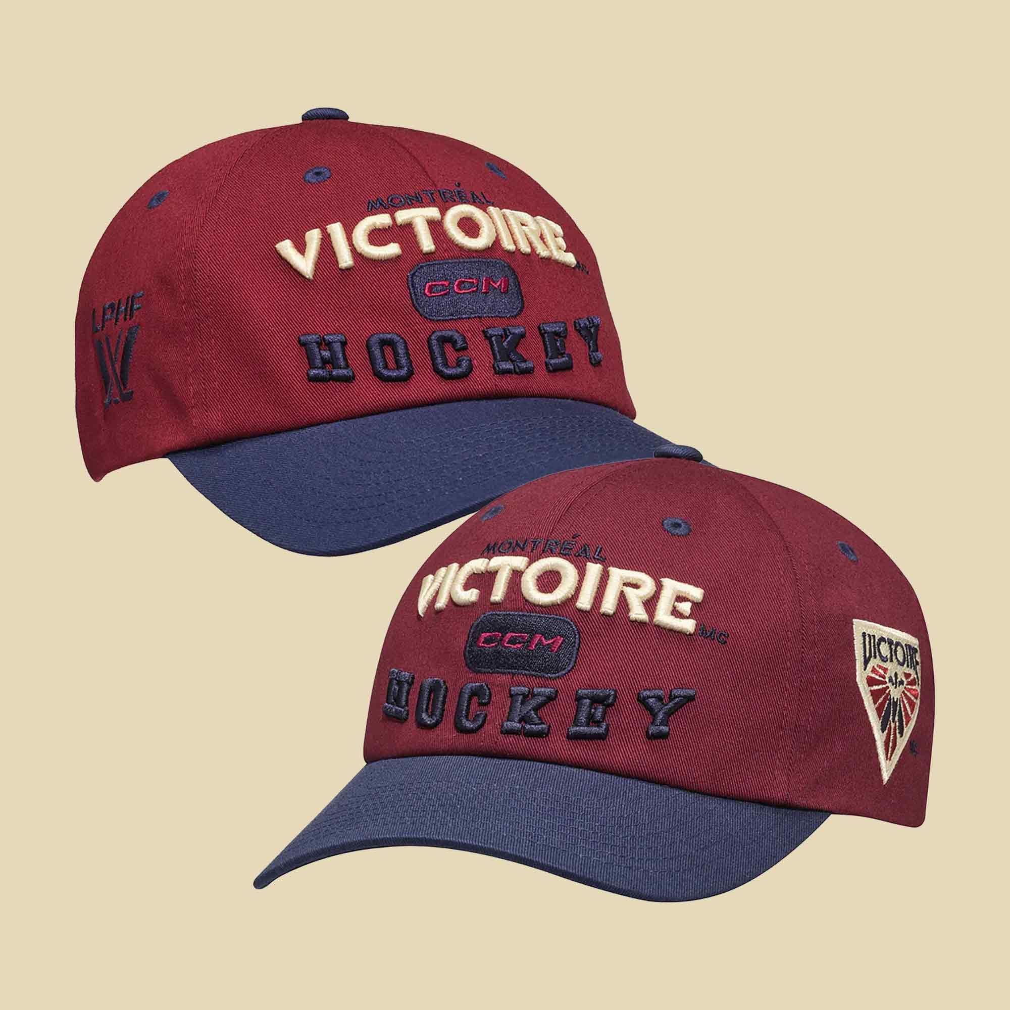 PWHL Merch Adult Montreal Victoire Hat Montreal Victoire Hockey Gear Gift for Mom