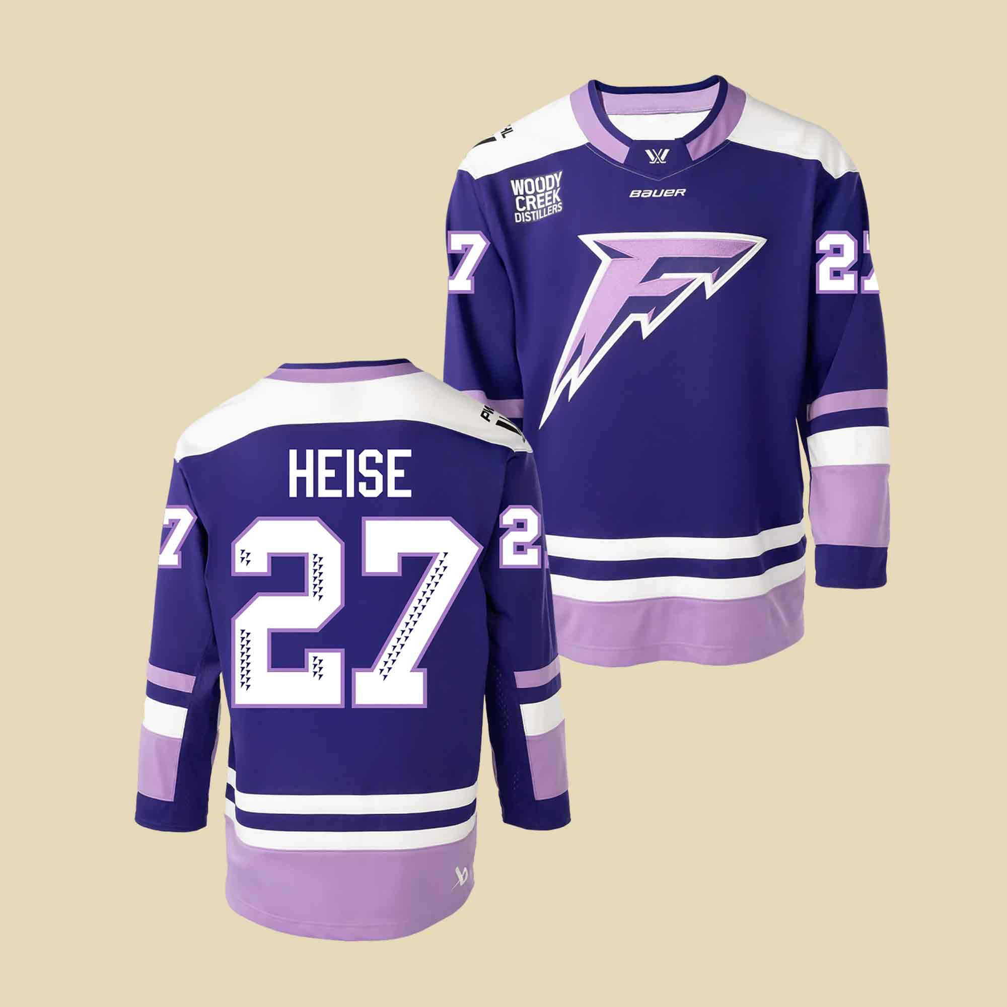 PWHL Merch Minnesota Frost Taylor Heise Bauer Replica Home Jersey Game Day Outfit