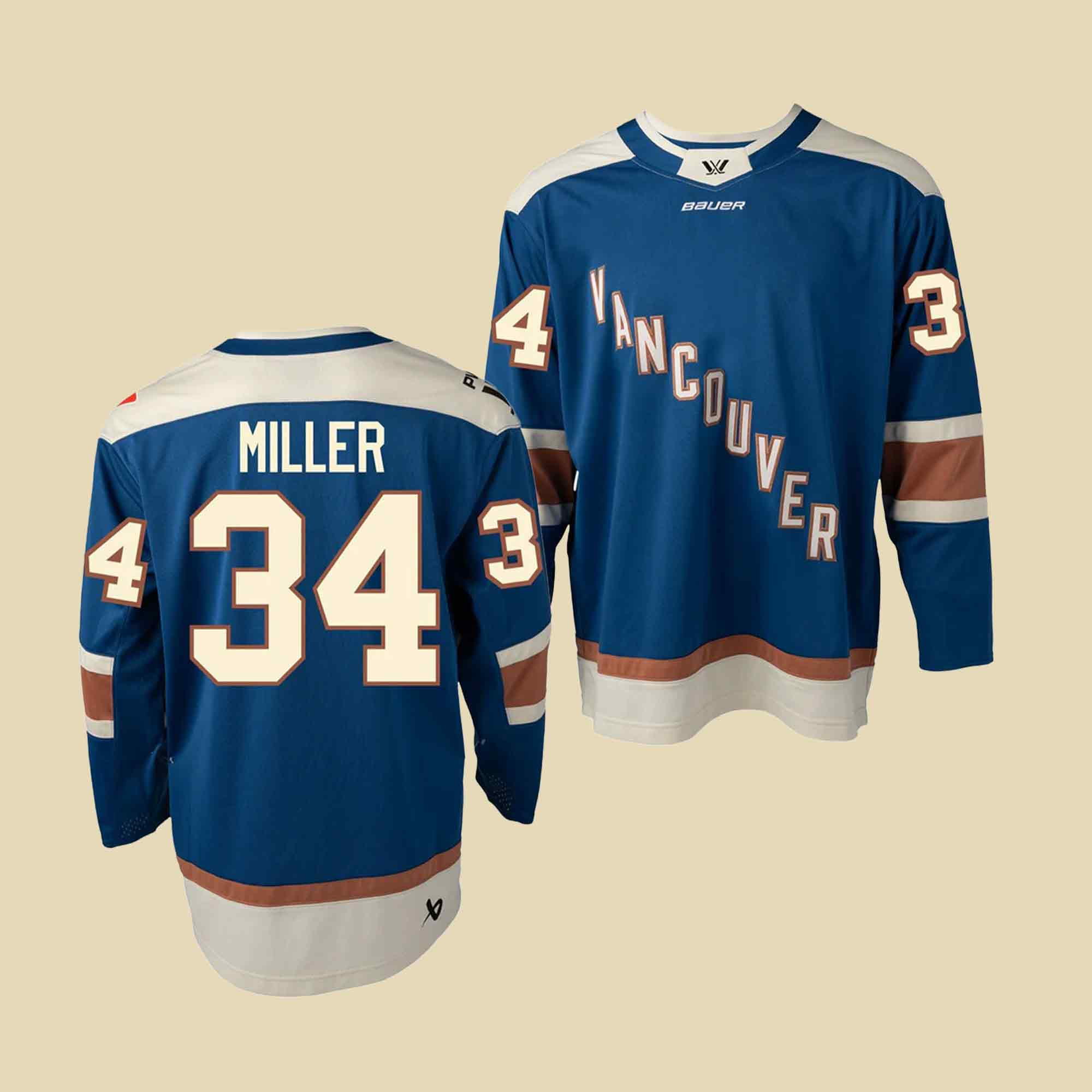 PWHL Merch PWHL Vancouver Hannah Miller Bauer Home Jersey Hockey Merch Gift For Dad