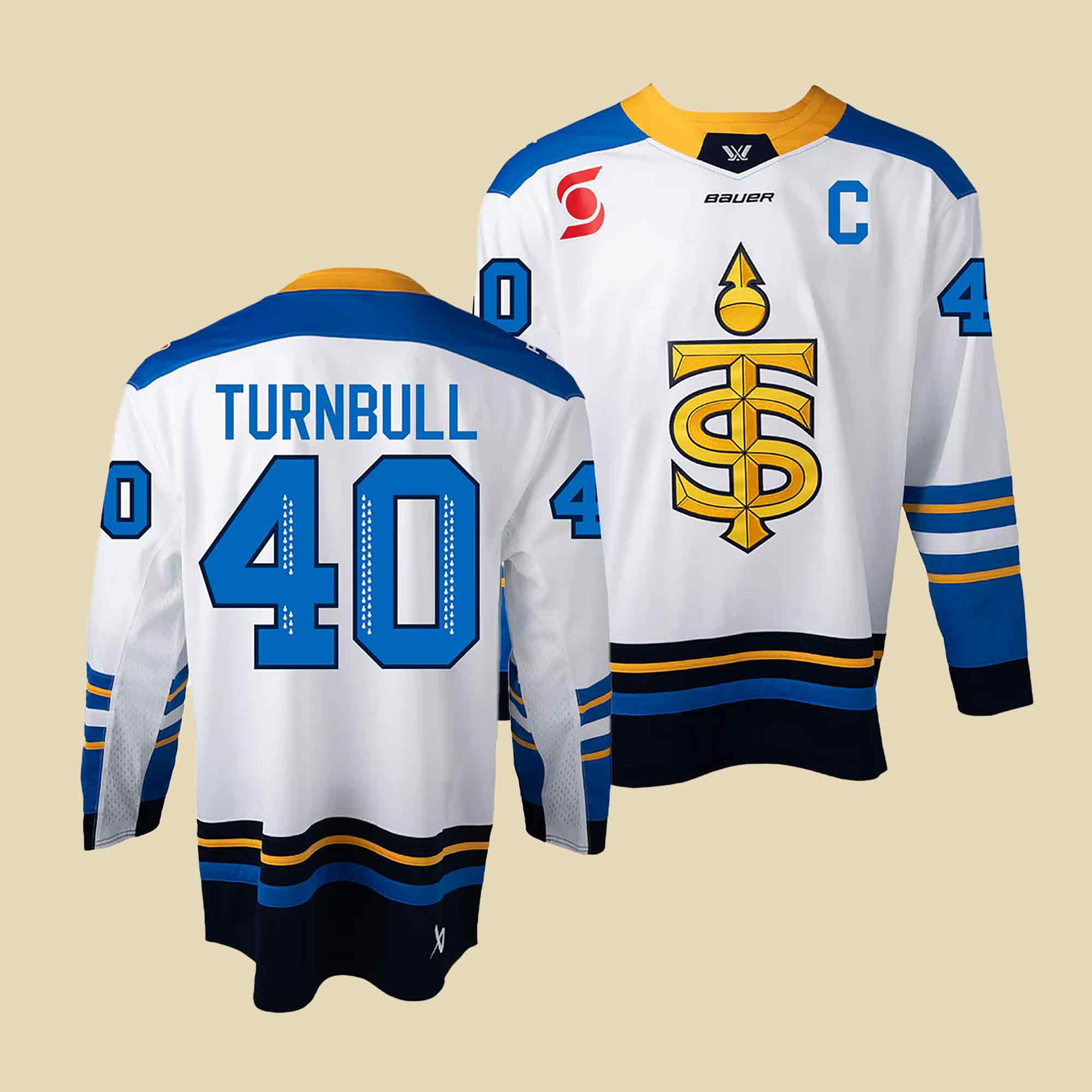 PWHL Merch Toronto Sceptres Blayre Turnbull Bauer Away Jersey Hockey Outfits Turnbull Fans Gifts