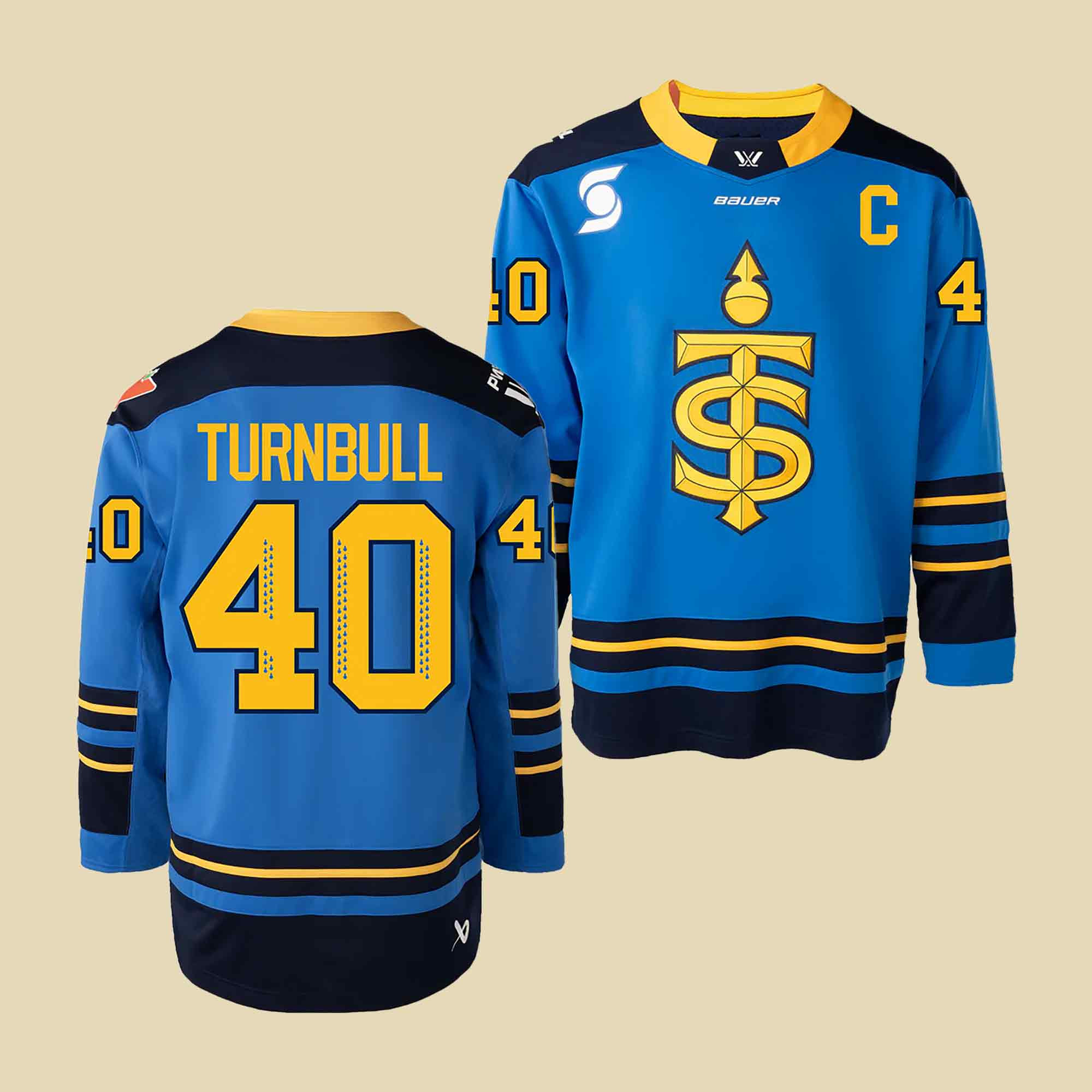 PWHL Merch Toronto Sceptres Blayre Turnbull Bauer Home Jersey Hockey Gear Gift For Hockey Fans