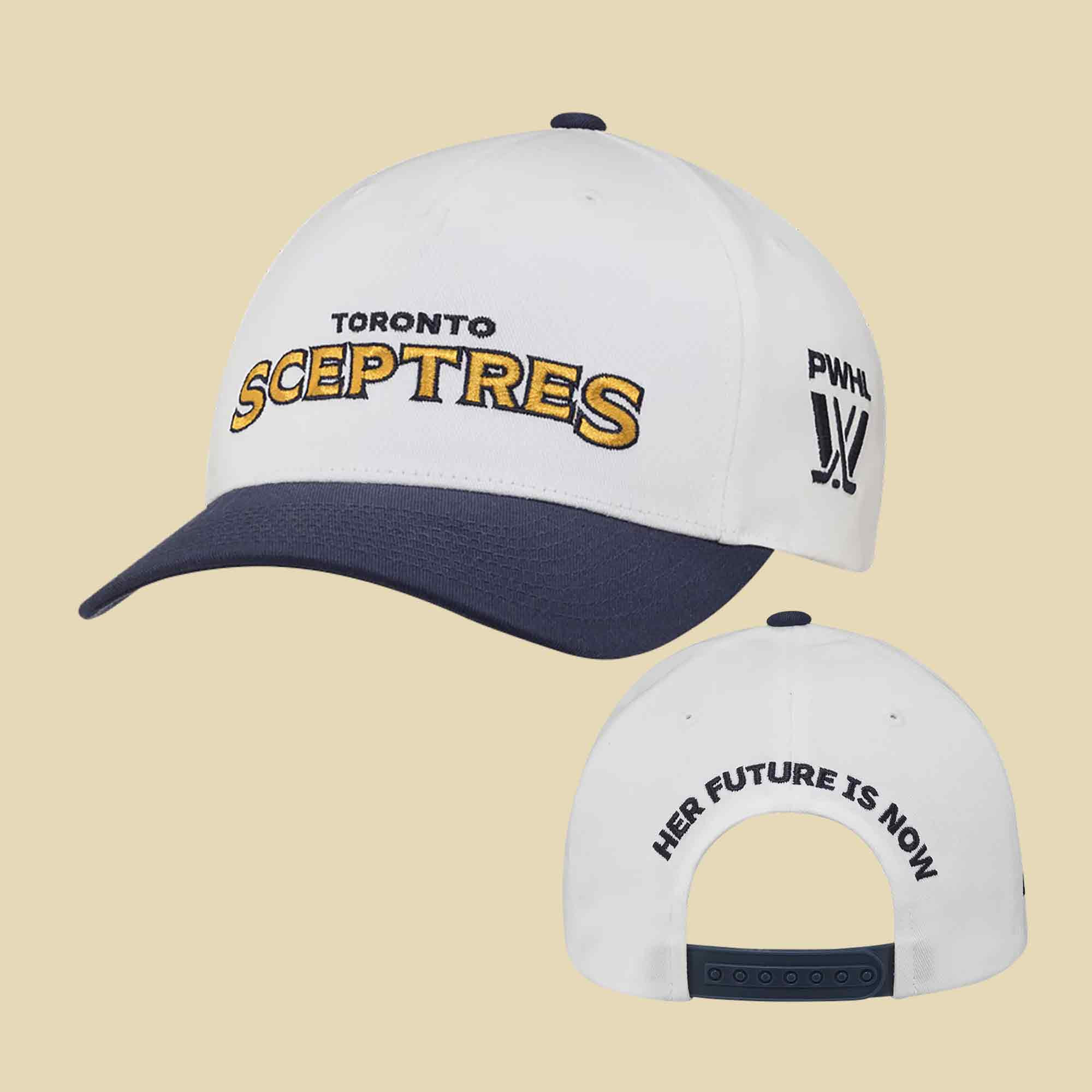 PWHL Merch Toronto Sceptres CCM Her Future Is Now Hat Embroidered Gift For PWHL Fans