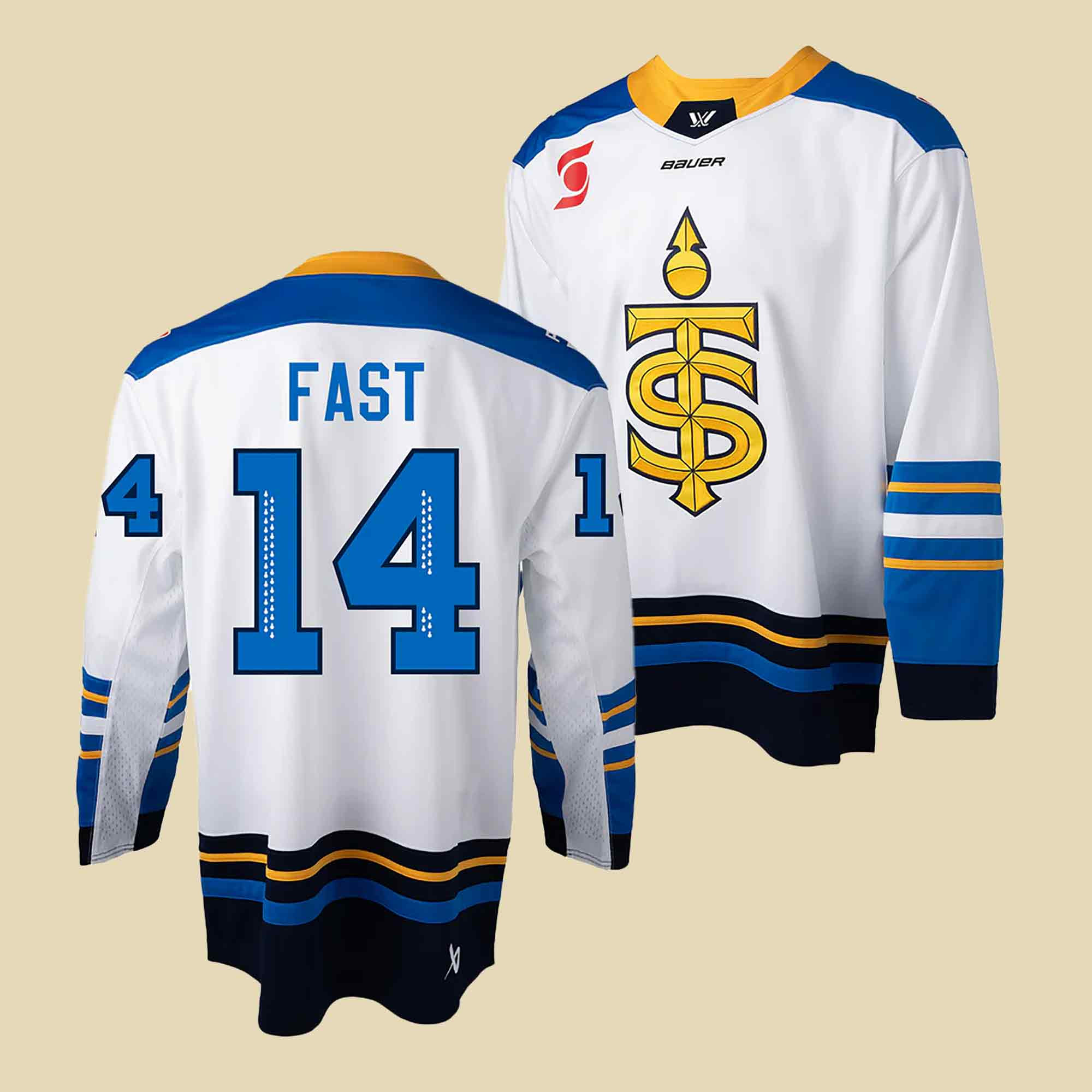 PWHL Merch Toronto Sceptres Renata Fast Bauer Away Jersey Hockey Gear Gift For Fast Fans
