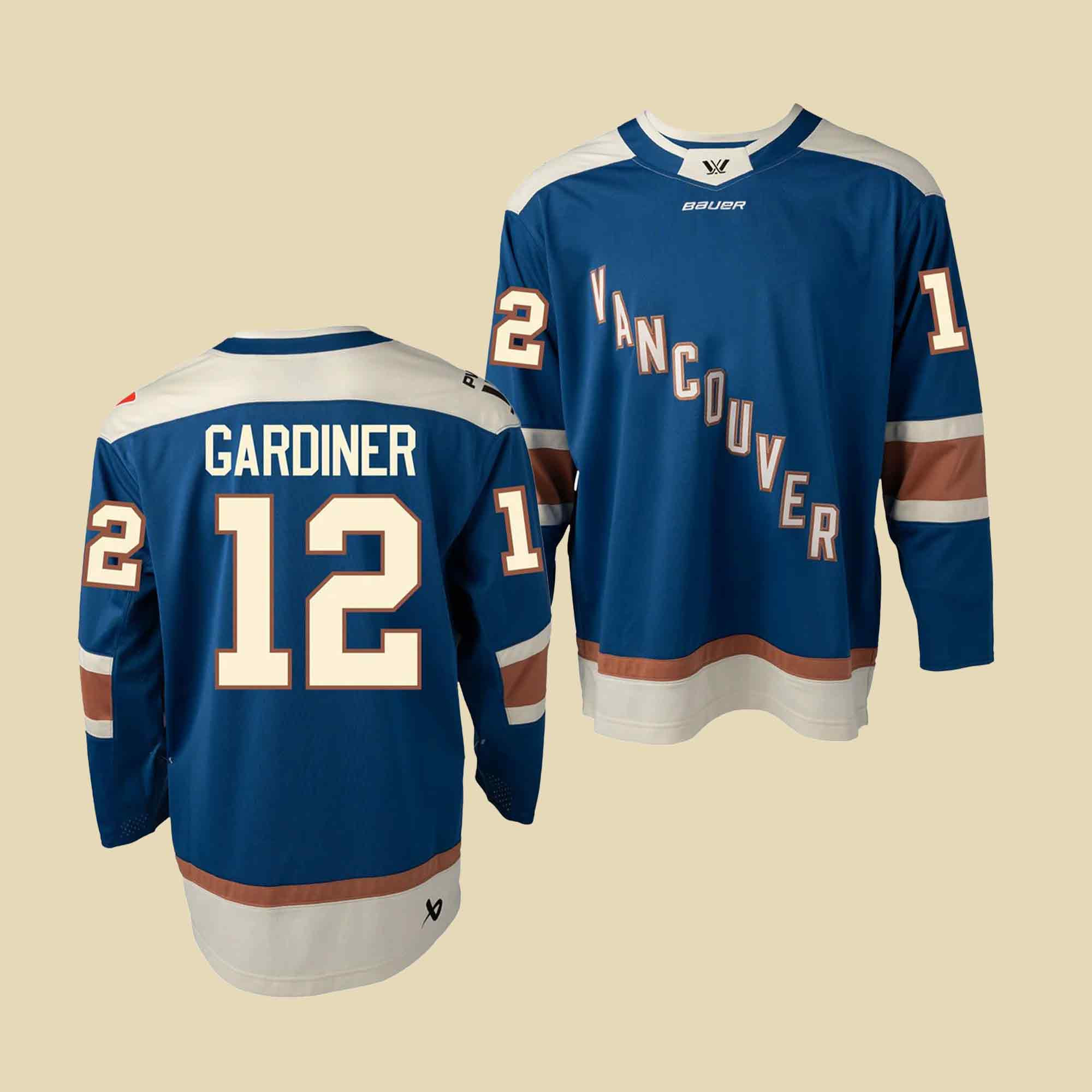 PWHL Merch Vancouver Jenn Gardiner Bauer Home Jersey Hockey Merch Gift For Dad Hockey Lovers PWHL Merch Vancouver Jenn Gardiner Bauer Home Jersey Hockey Merch Gift For Dad Hockey Lovers - Image 1