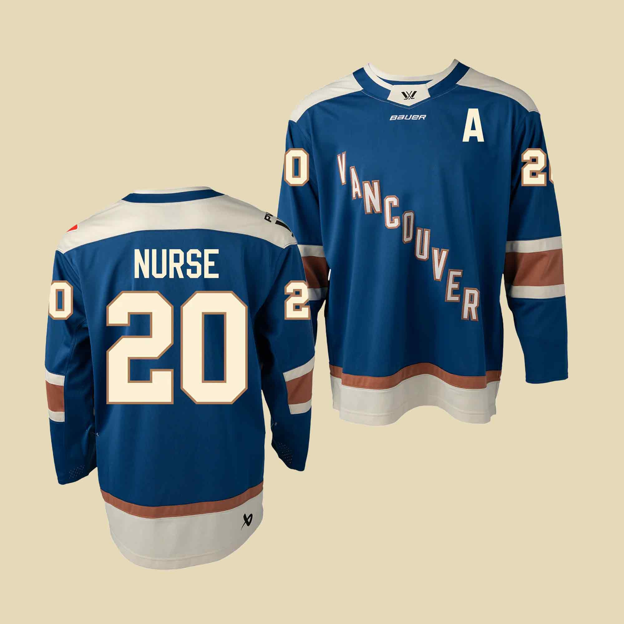 PWHL Merch Vancouver Sarah Nurse A Bauer Home Jersey Hockey Merch Gift For Mom Hockey Lovers