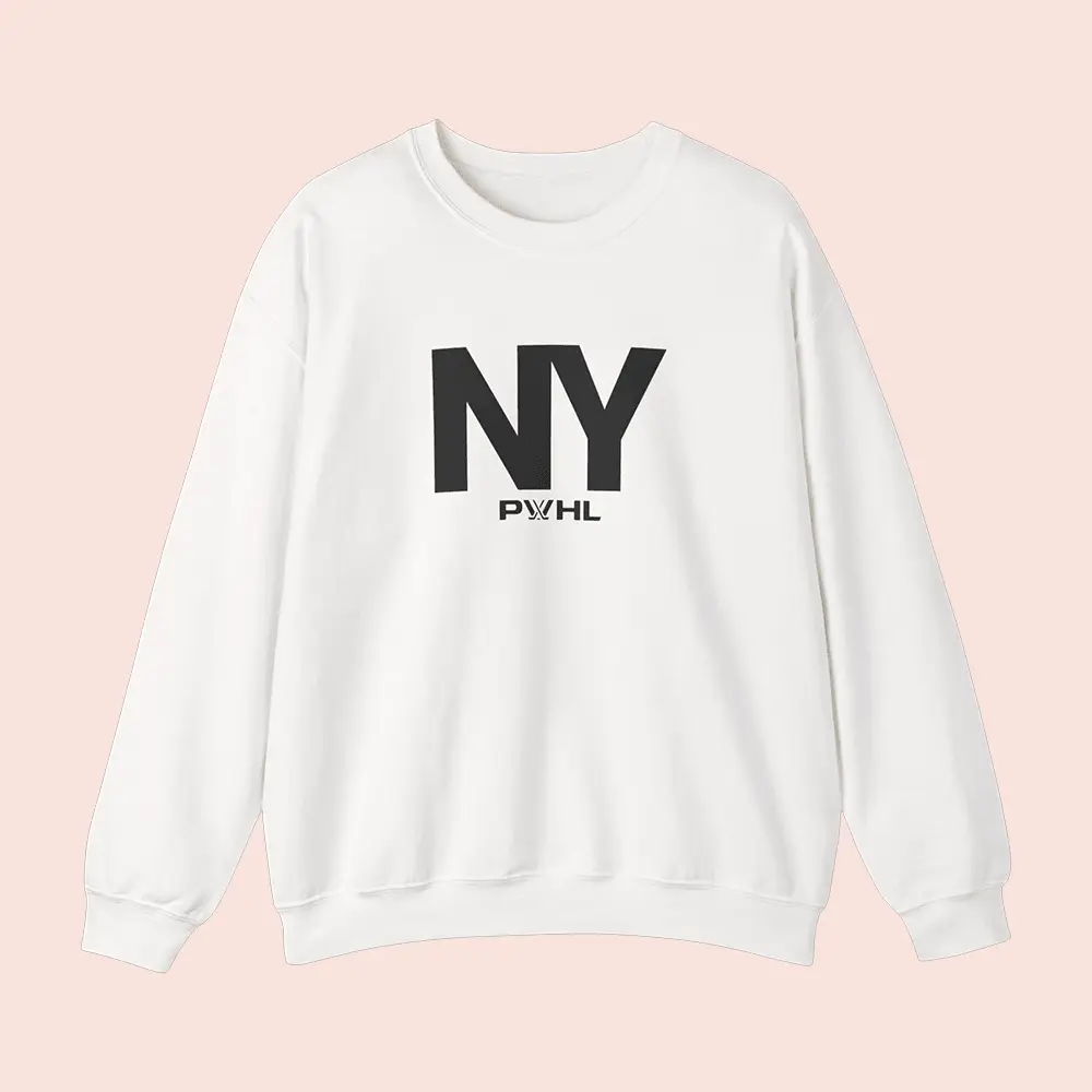 PWHL New York Inaugural Season Sweatshirt Women's Hockey Apparel Sport Fan Gift