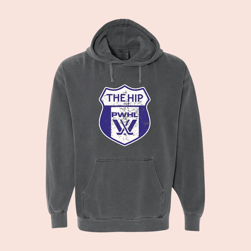 PWHL Professional Women's Hockey League Hoodie The Tragically Hip Merch Music Fan Gift